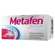 Metafen 200 mg + 325 mg, 50 tabletek