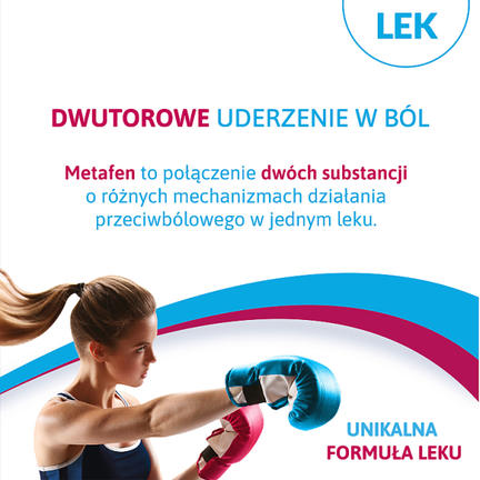 Metafen, 20 tabletek - TABLETKI