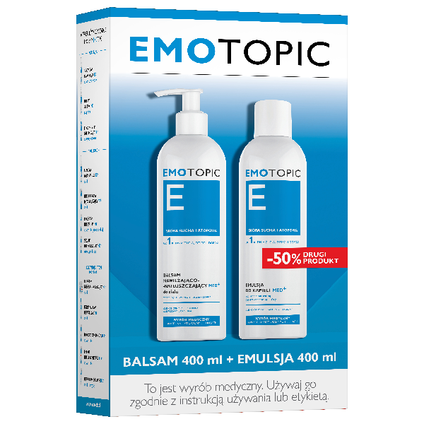 DR IRENA ERIS S.A Zestaw: Emotopic MED+, Balsam do ciała + Emulsja do kąpieli — Składniki i ocena