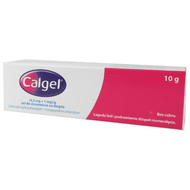 Calgel (3,3 mg + 1 mg)/g, żel do stosowania na dziąsła, 10 g (import równoległy Delfarma)