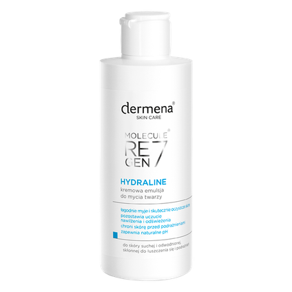 PHARMENA Dermena Hydraline, kremowa emulsja do  mycia twarzy, 200 ml — Składniki i ocena