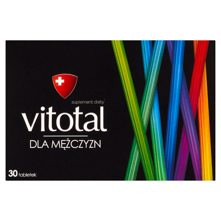 Vitotal dla mężczyzn, 30 tabletek - zdjęcie produktu