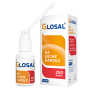 Glosal, aerozol na suche gardło, 250 dawek
