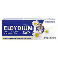 Elgydium Baby, pasta do zębów dla dzieci w żelu, 6 miesięcy - 2 lata, 30 ml