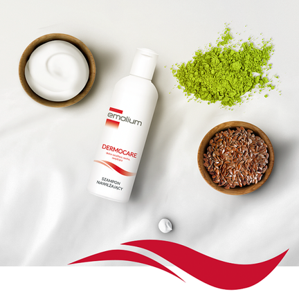 Emolium Dermocare, szampon nawilżający, 200 ml - Dorosły, Dziecko, Młodzież, Niemowlę
