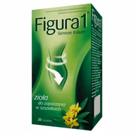 Figura 1, herbata z senesem, 20 torebek po 3 g