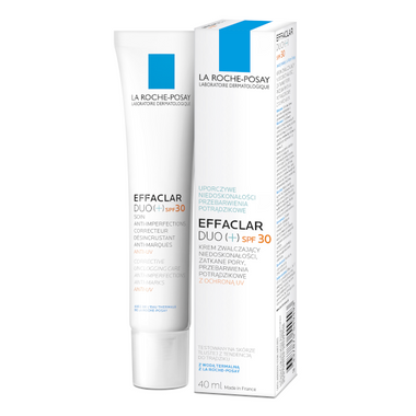 La Roche-Posay, Effaclar Duo + SPF 30, krem, 40 ml