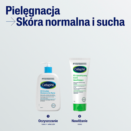 Cetaphil PS, lipoaktywny krem nawilżający, 100 g - Nawilżające, Ochronne, Regenerujące