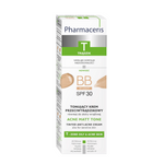 Pharmaceris T, krem tonujący przeciwtrądzikowy, SPF 30, light, 30 ml 