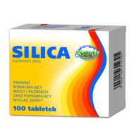 Silica, preparat wzmacniający, 100 tabletek