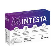 Intesta, z maślanem sodu, 60 kapsułek