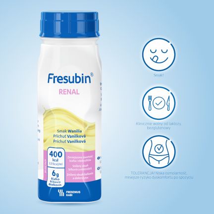 Fresubin Renal smak waniliowy, 4 x 200 ml - 4051895045078