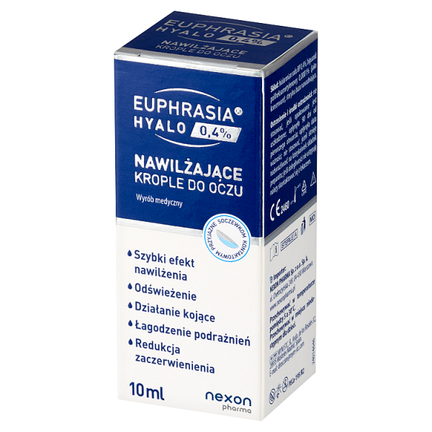 Euphrasia Hyalo 0,4%, krople do oczu, 10 ml  - 5903661868024