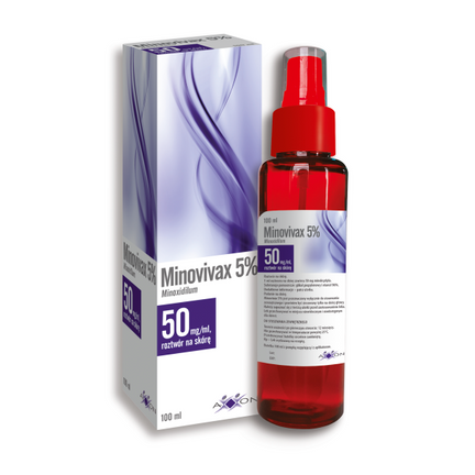 Minovivax 5%, roztwór na skórę, 100 ml - zdjęcie produktu