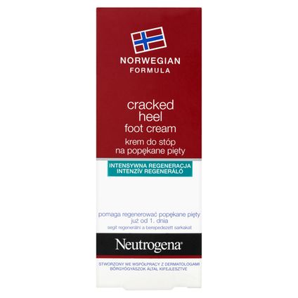 JOHNSON &amp; JOHNSON Neutrogena do stóp, krem intensywnie regenerujący, 40 ml — Składniki i ocena