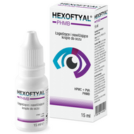 Hexoftyal PHMB, krople do oczu, 15 ml