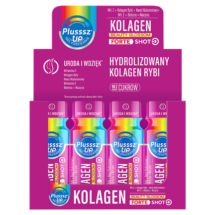 Plusssz Up Kolagen Beauty forte, shot, 12x50 ml - zdjęcie produktu