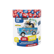 Minionki LOCO MOTO, 24 żelki
