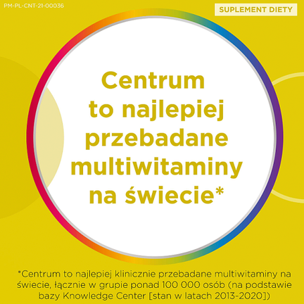 Centrum Junior, zestaw witamin i minerałów dla dzieci 4+, 30 tabletek do ssania - GLAXOSMITHKLINE