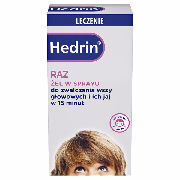 Hedrin Raz, żel w sprayu, 60 ml