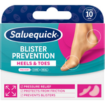Salvequick, Blister Prevention Mix, plaster, 10 sztuk