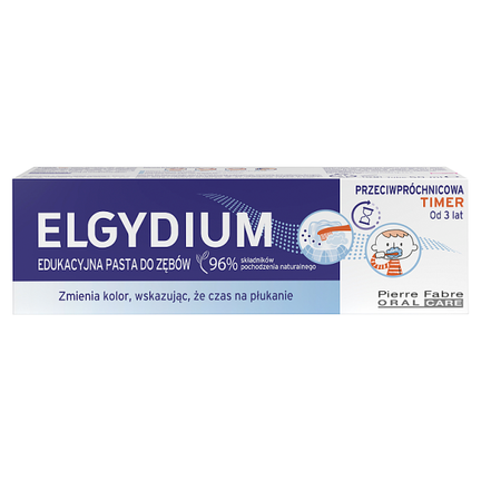 Pasta Elgydium Timer, edukacyjna, 50 ml - zdjęcie produktu