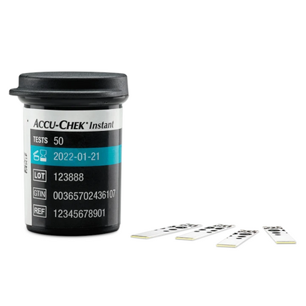 Paski Accu-Chek Instant, 50 sztuk - WYRÓB MEDYCZNY