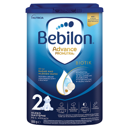 Bebilon 2 Advance Pronutra BIOTIK, 800 g - zdjęcie produktu