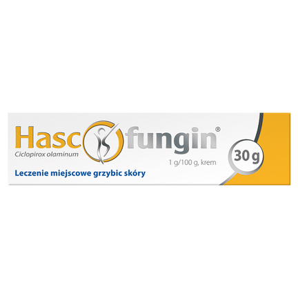 Hascofungin, leczenie miejscowe grzybic skóry, krem, 30 g - zdjęcie produktu