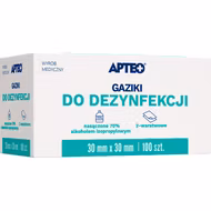 Apteo, gaziki do dezynfekcji, 100 sztuk