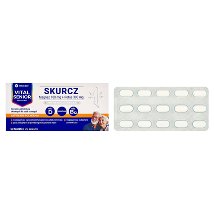Vital Senior Skurcz, 60 tabletek - 5904157905728
