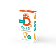 ApoD3 1000 j.m. Żujki, 30 kapsułek do żucia