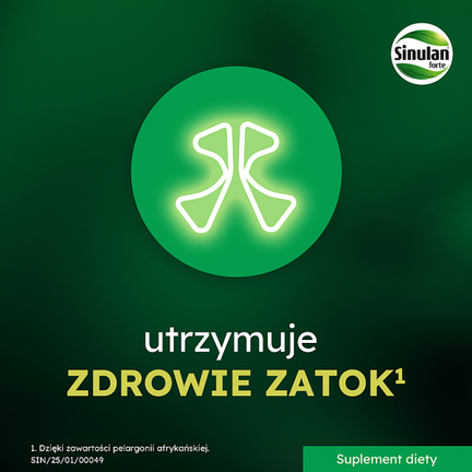 Sinulan Forte, 30 tabletek - WALMARK