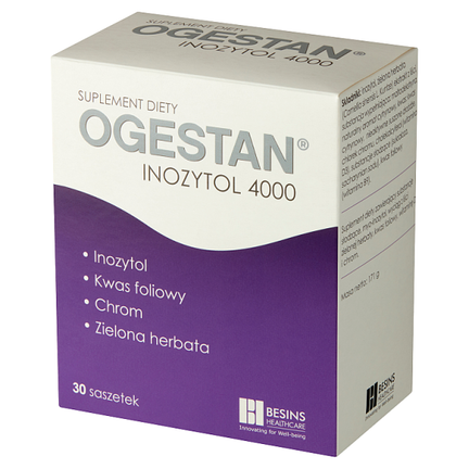 Ogestan Inozytol 4000, 30 saszetek - SUPLEMENT DIETY