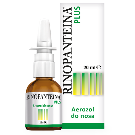 Rinopanteina plus, aerozol do nosa, 20 ml - zdjęcie produktu