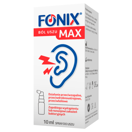 Fonix Ból Uszu Max, spray, 10 ml - zdjęcie produktu