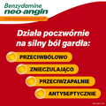 Benzydamine Neo-Angin 3mg, smak miodowo-pomarańczowy, 20 pastylek twardych - PASTYLKI