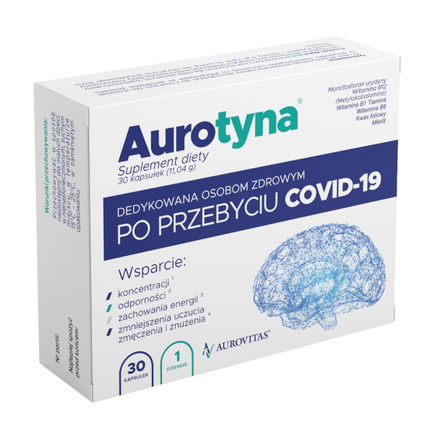 Aurotyna, po przebyciu COVID-19, 30 kapsułek - zdjęcie produktu