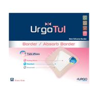 UrgoTul Absorb Border, 10 cm x 10 cm, opatrunek lipidowo-koloidowy, 1 opatrunek
