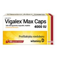 Vigalex Max Caps, 4000 IU, 60 kapsułek miękkich
