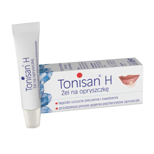 Tonisan H, żel na opryszczkę, 2 g