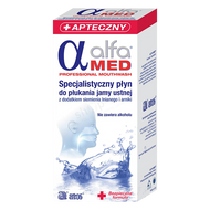 Alfa Med, specjalistyczny płyn do płukania jamy ustnej, 200 ml