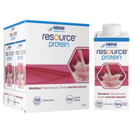 Resource Protein, smak owoców leśnych, 4 x 200 ml