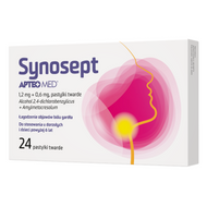 Synospet APTEO MED, 24 pastylki twarde do ssania