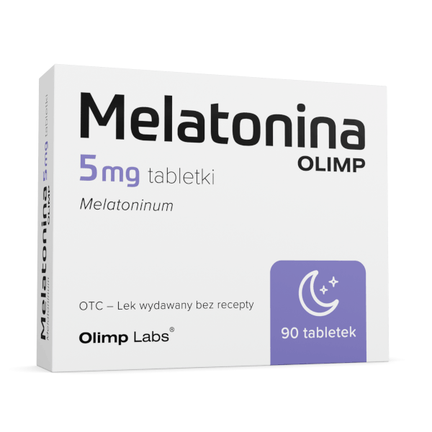 Melatonina Olimp, 5 mg, 90 tabletek - zdjęcie produktu