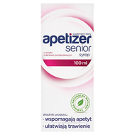 Apetizer Senior, smak malinowo-porzeczkowy, 100 ml