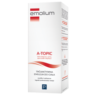 Emolium A-topic, trójaktywna emulsja do ciała, 200 ml