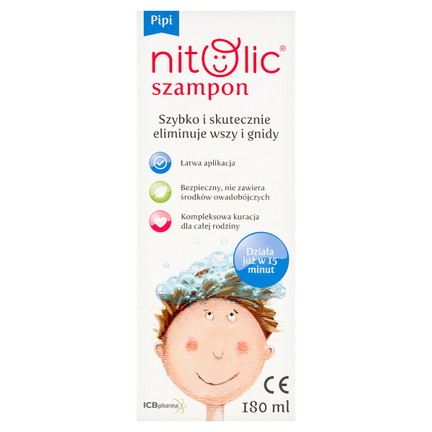 Pipi Nitolic szampon, 180 ml - WYRÓB MEDYCZNY