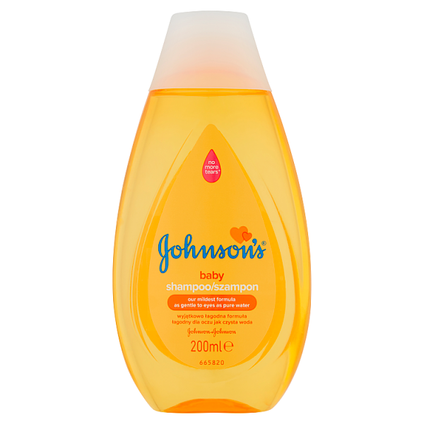 JOHNSON &amp; JOHNSON Johnson's Baby Gold Szampon, 200 ml — Składniki i ocena