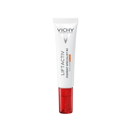 L'OREAL Vichy Liftactiv Pigment Specialist B3, Augencreme SPF50+, 15 ml — Inhaltsstoffe i ocena